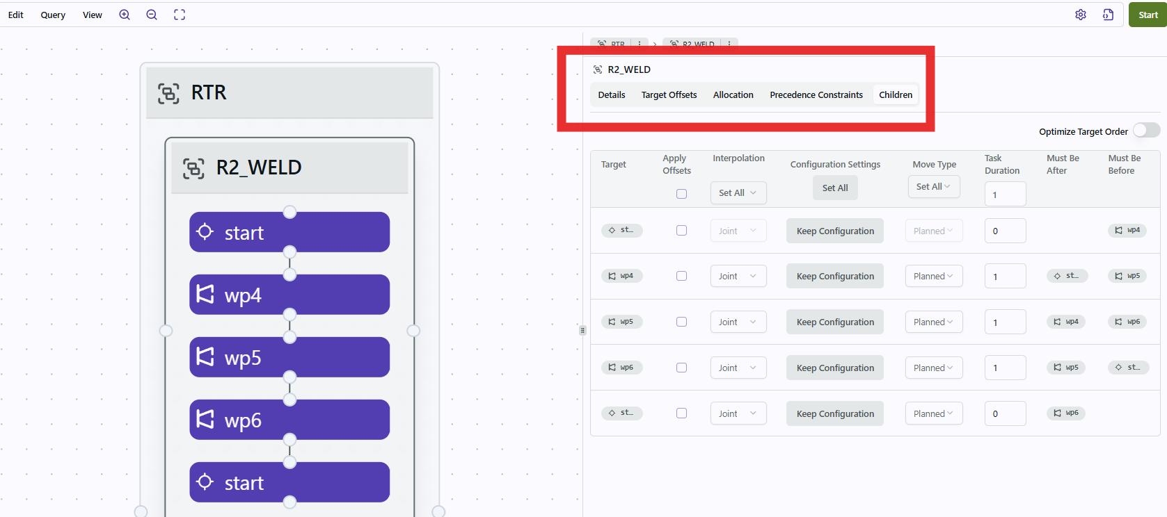 Tab navigation