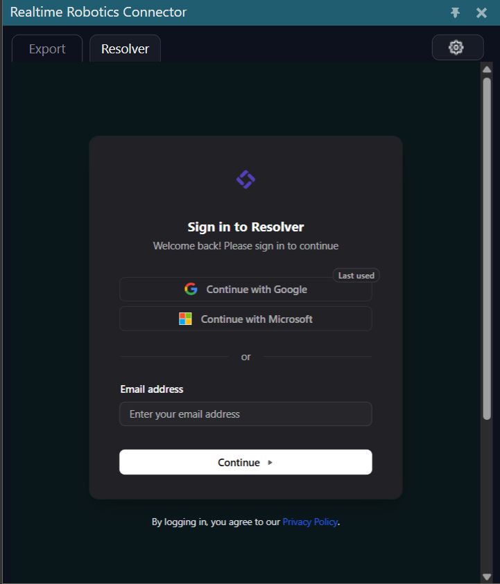 Resolver Credentials